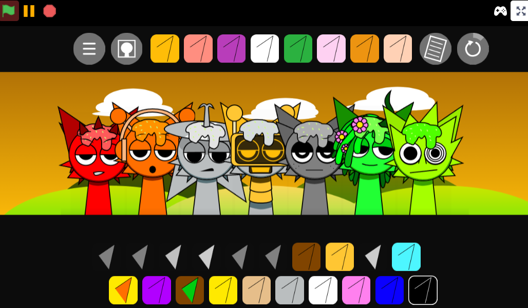 Incredlbox Sprunki Footlong Nachos Time