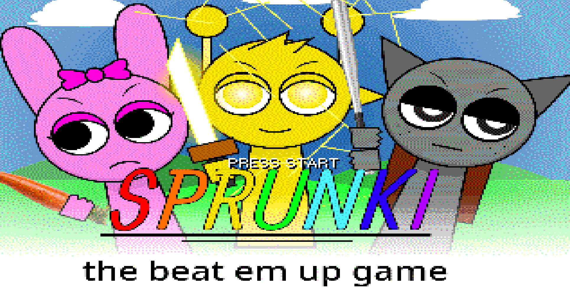 Sprunki The Beat Em Up Game Official Release